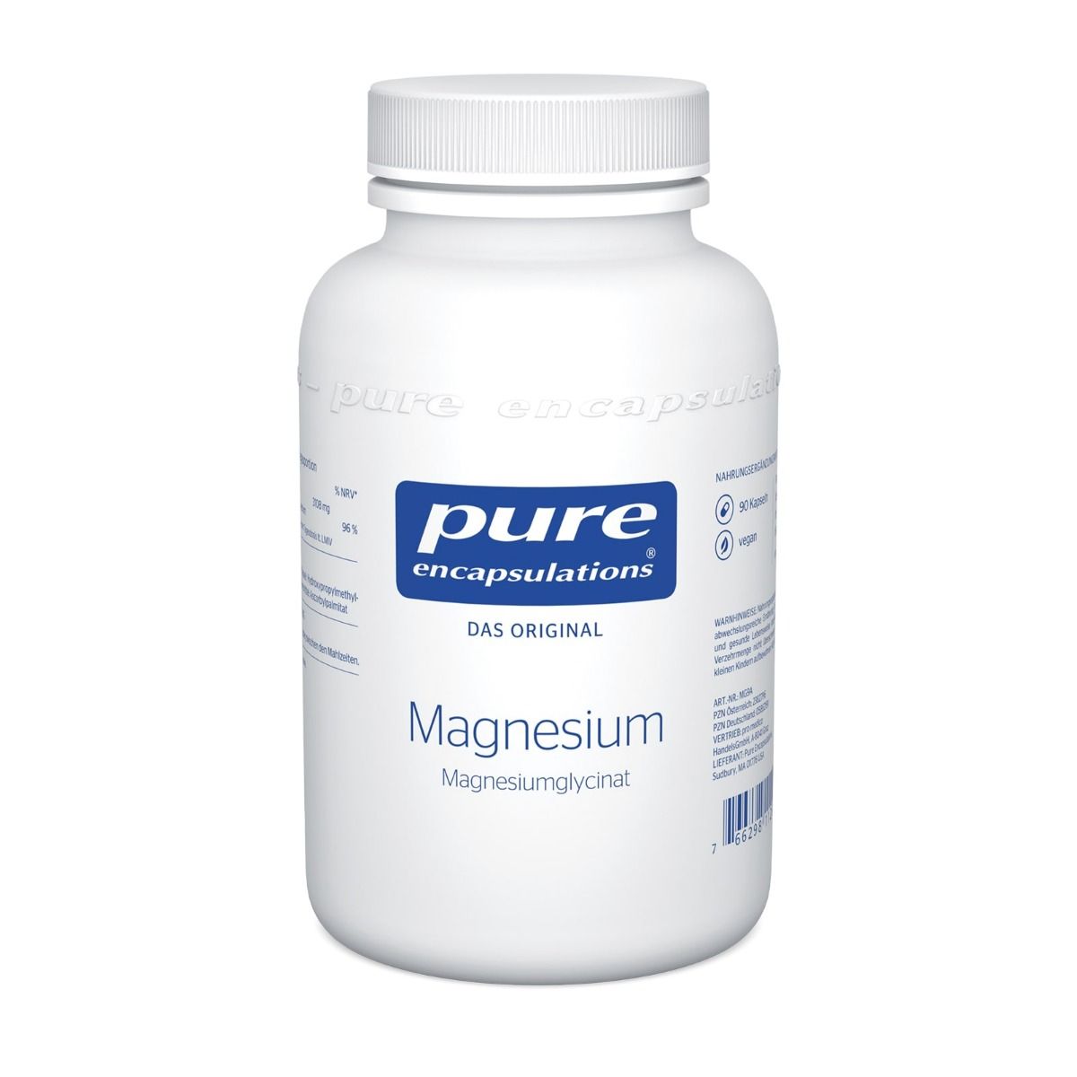 Pure Encapsulations MAGNESIUM GLYCINAT ( Magnesiumglycinat ) Kapseln 90Stück