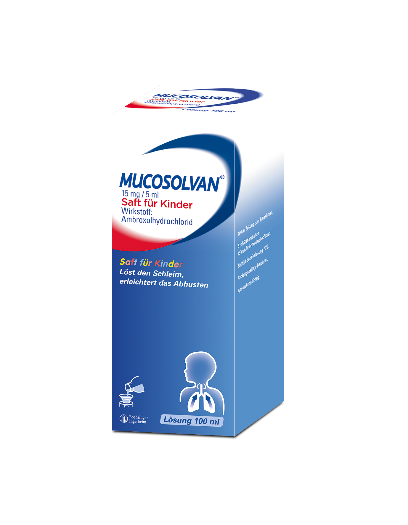 Mucosolvan® 15 mg/5 ml Saft Kind