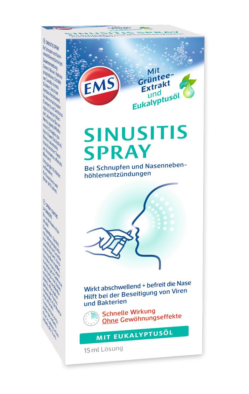 EMSER Sinusitis Nasenspray mit Eukalyptusöl