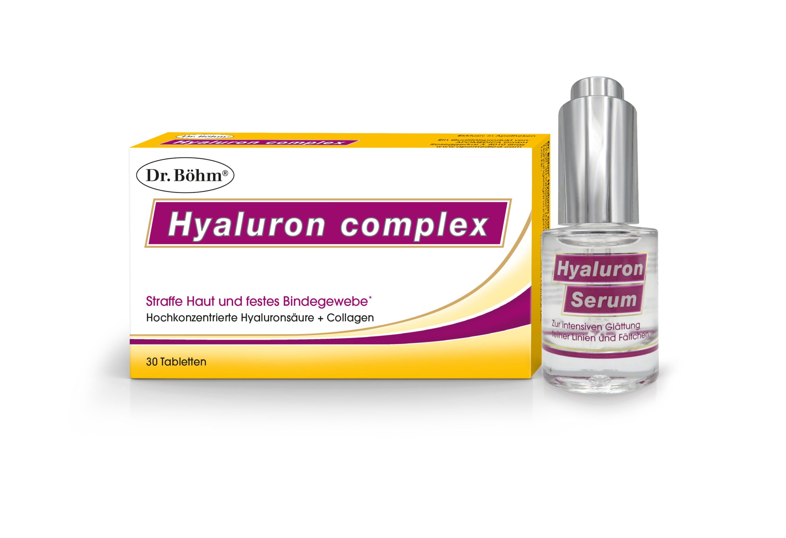 Dr. Böhm Hyaluron complex Tabletten + Hyaluron Serum