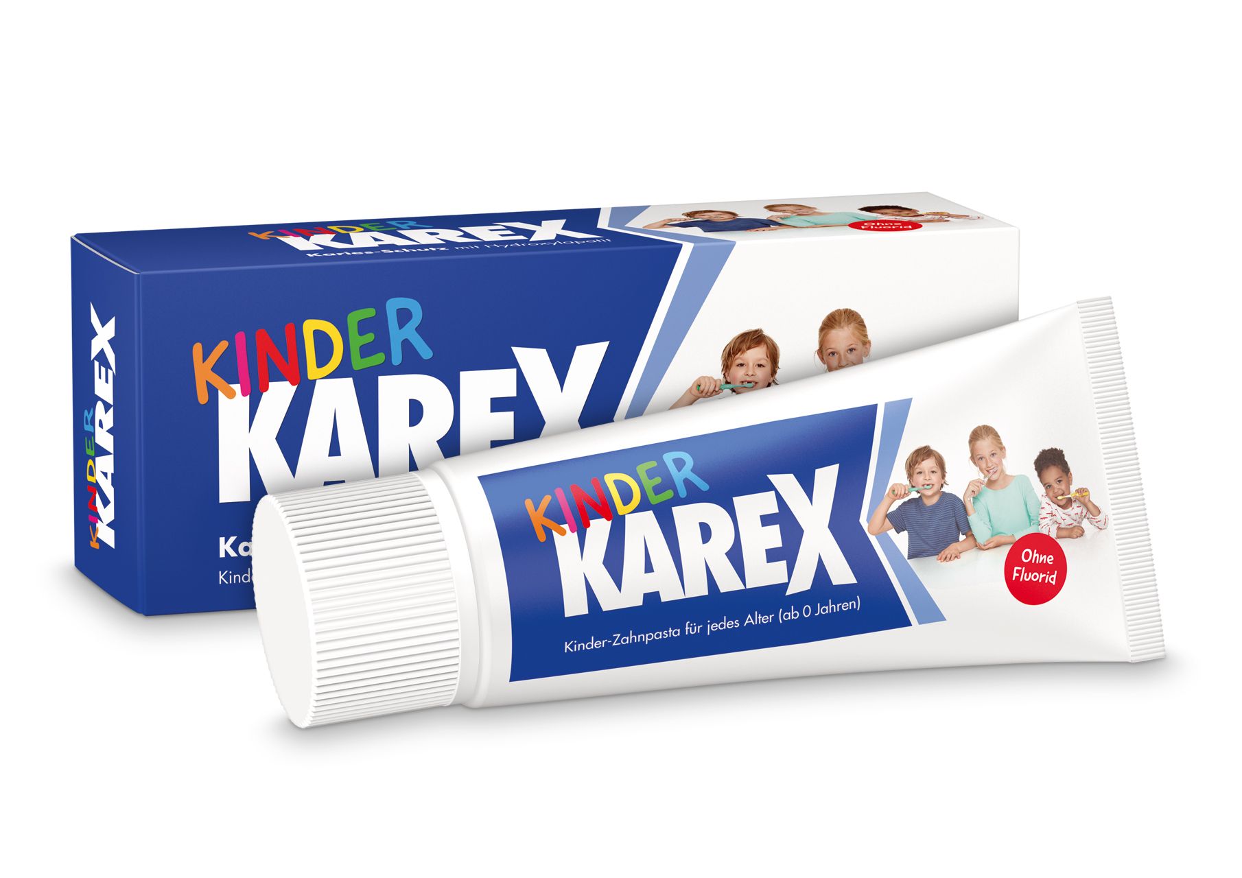 KAREX ohne Fluorid Zahnpasta Kind