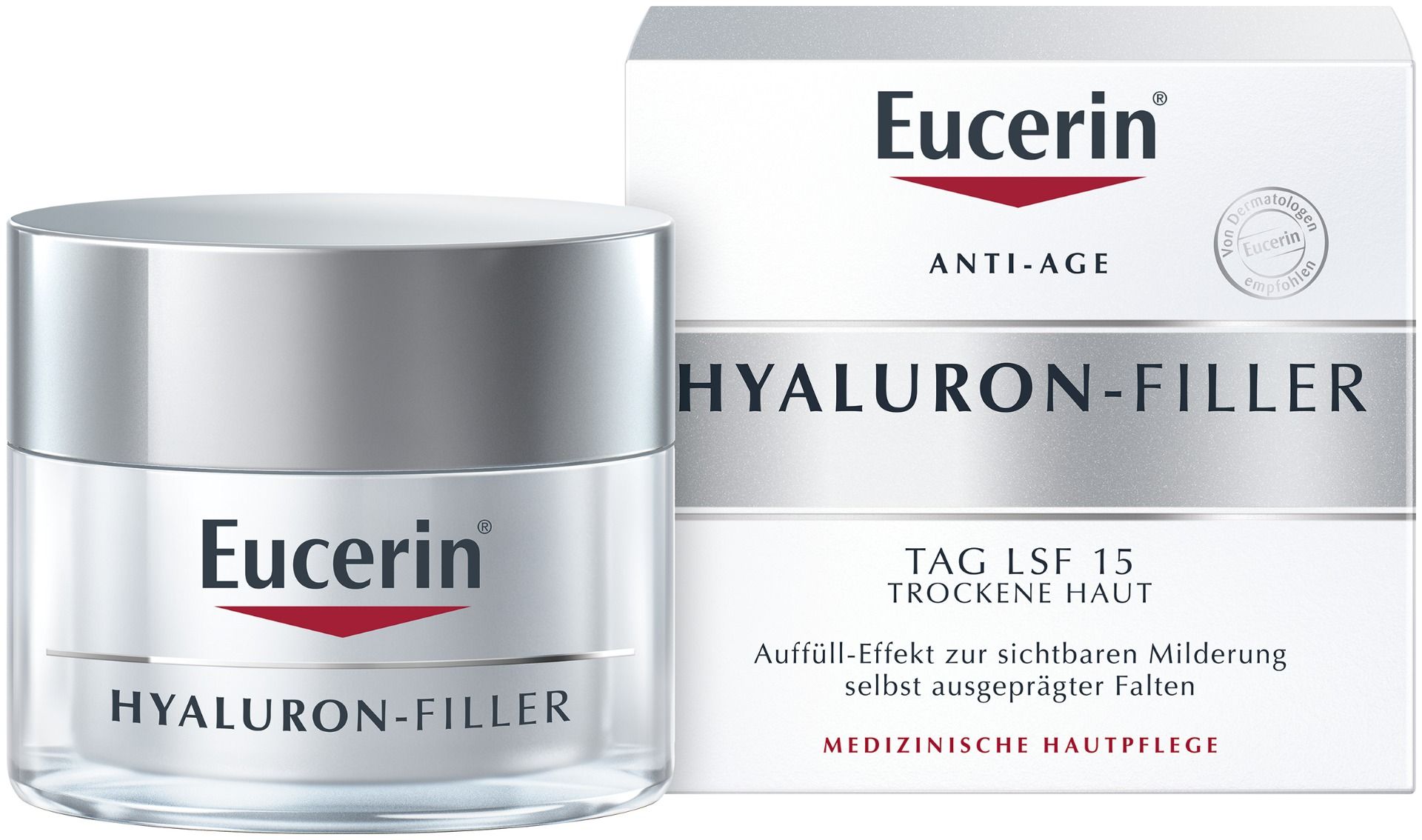 EUCERIN HYALURON-FILLER Tagespflege für trockene Haut