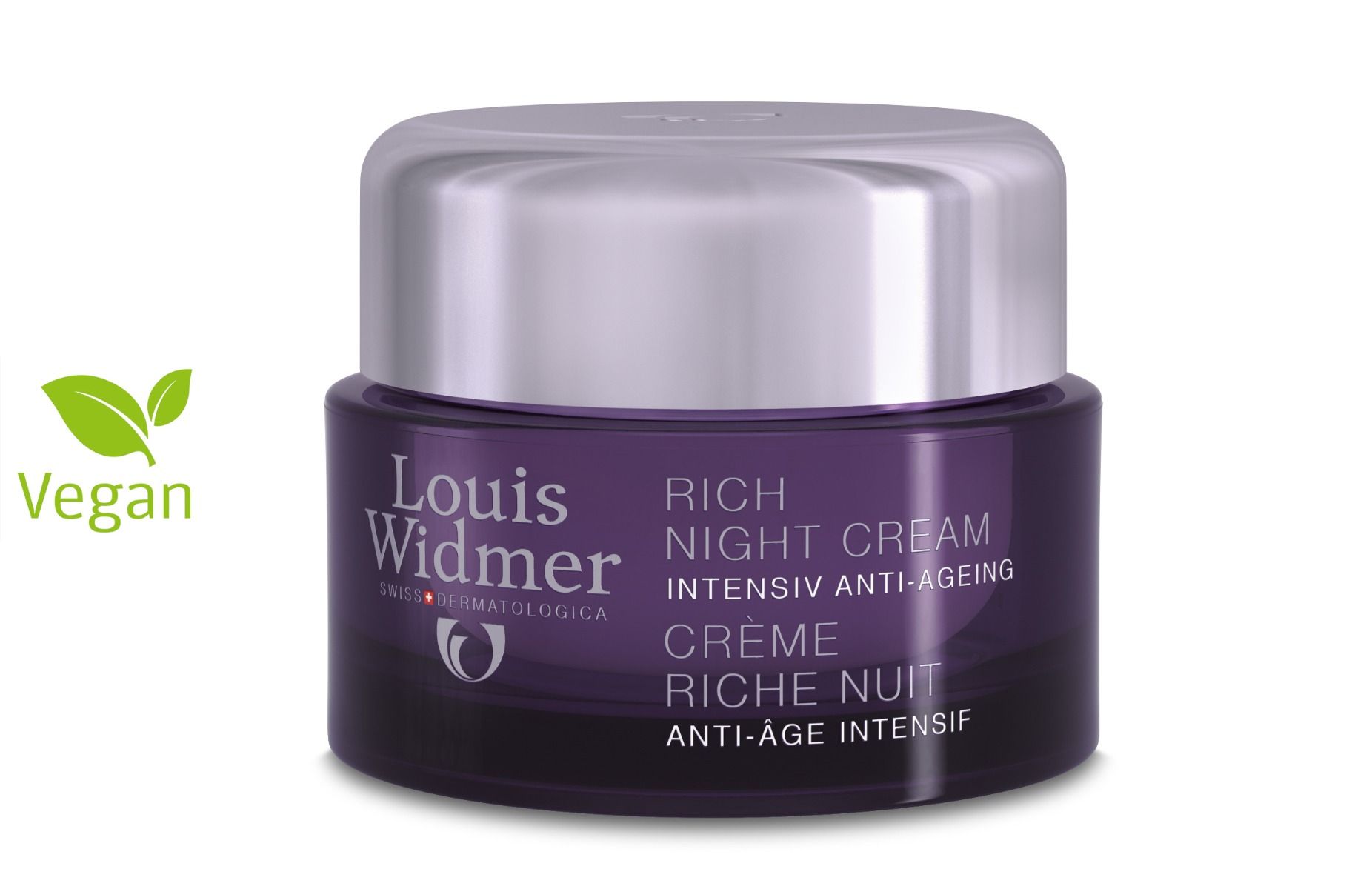 LOUIS WIDMER Rich Night Cream Ohne Parfum