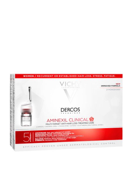 VICHY Dercos Aminexil Clinical 5 Für Frauen