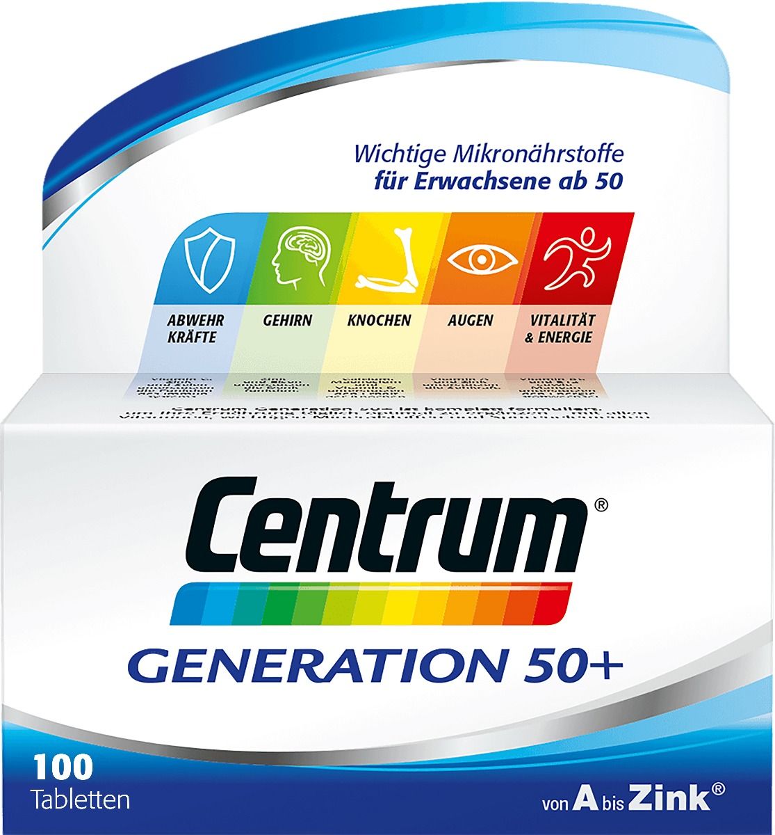 CENTRUM A-ZINK GEN 50+ 100Stück