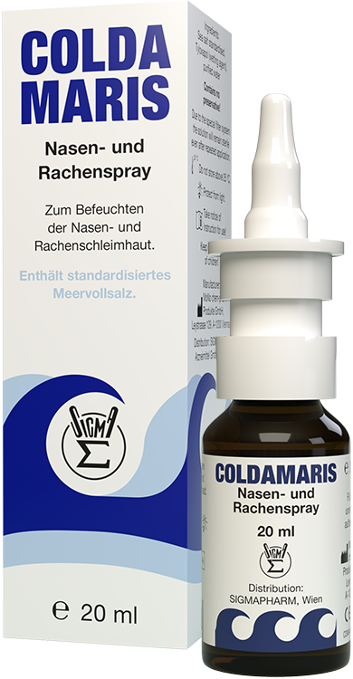 COLDAMARIS Nasenspray + Rachenspray