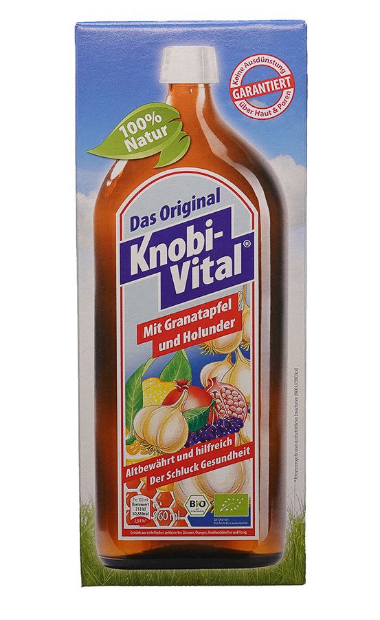 KNOBIVITAL Granatapfel / Holunder 960ml