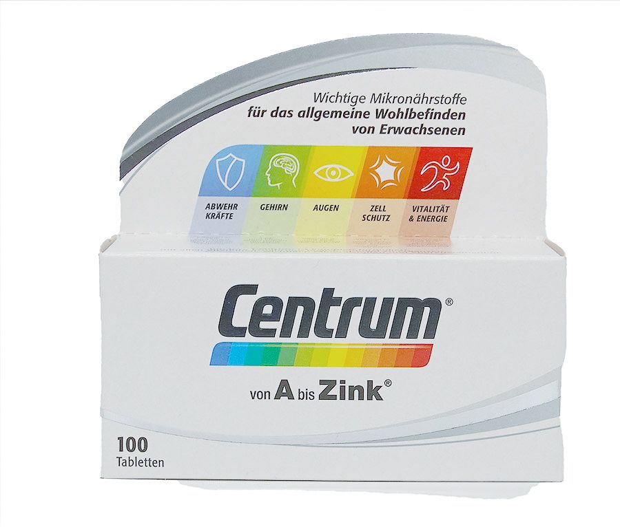 CENTRUM A-ZINK Tabletten 30Stück