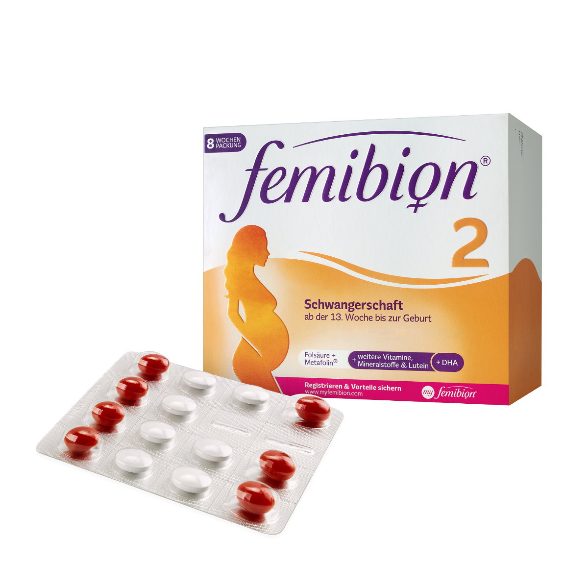 FEMIBION Schwangerschaft 2 Tabletten + Kapseln 56Stück