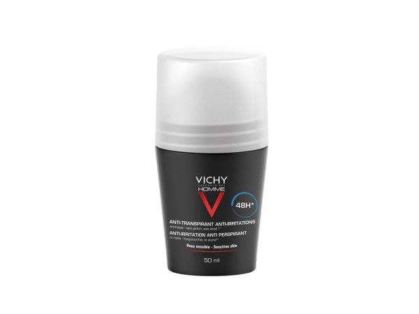 VICHY HOMME Deodorant Roll-On Anti-Transpirant 48h