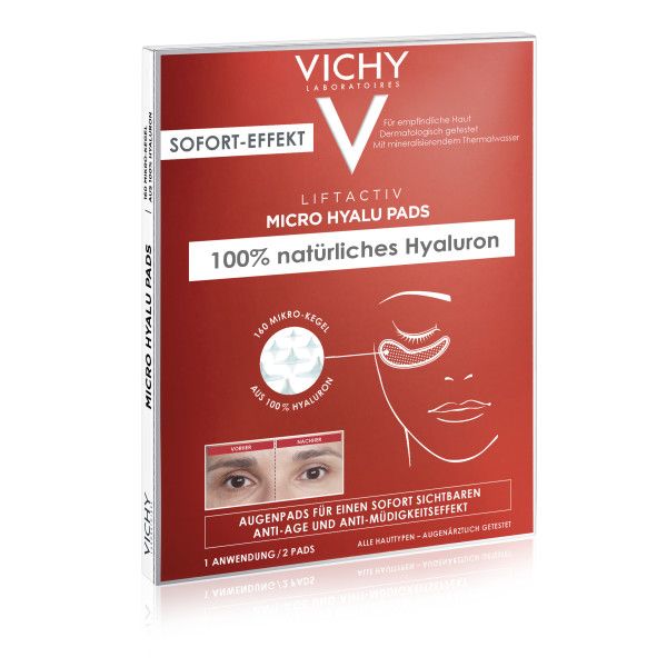 VICHY Liftactiv Micro Hyalu Pads für die Augenpartie