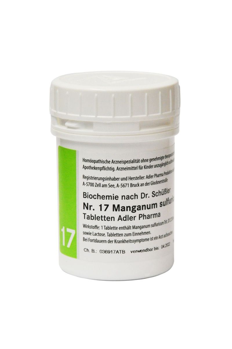 Schüssler Salz 17 Manganum sulfuricum D12 Adler