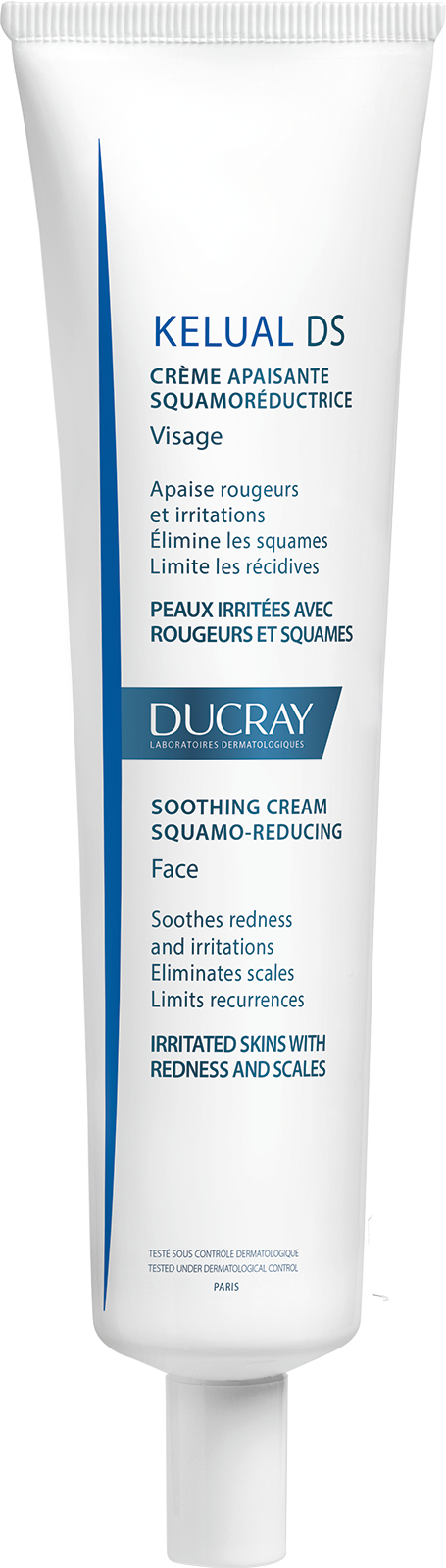 Ducray – Creme bei seborrhoischem Ekzem – Creme gegen Hautreizungen – KELUAL DS