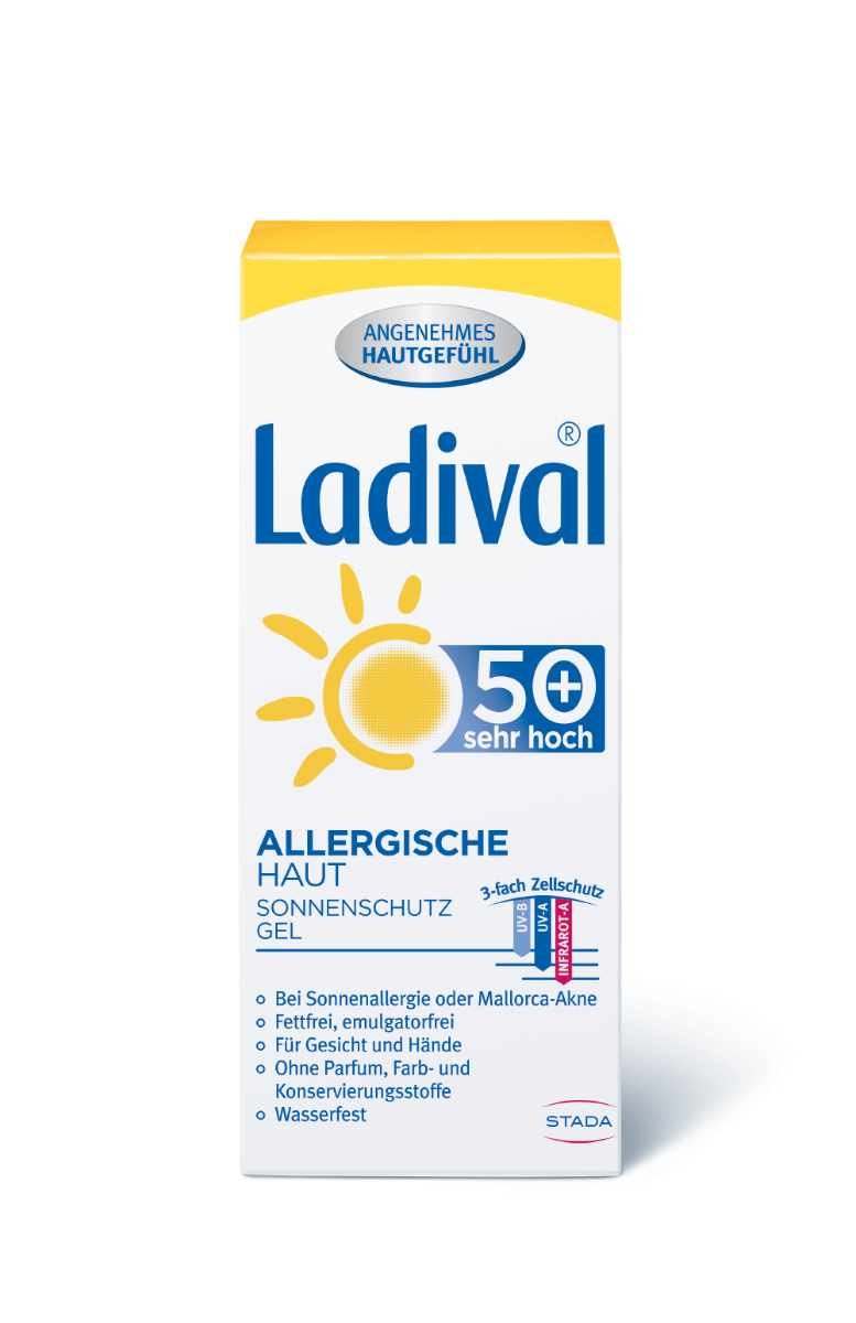 LAVIDAL Allergien Sonnengel Tube 50+ 50ml
