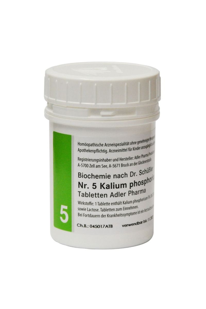 Schüssler Salz 5 Kalium phosphoricum D 6 Adler