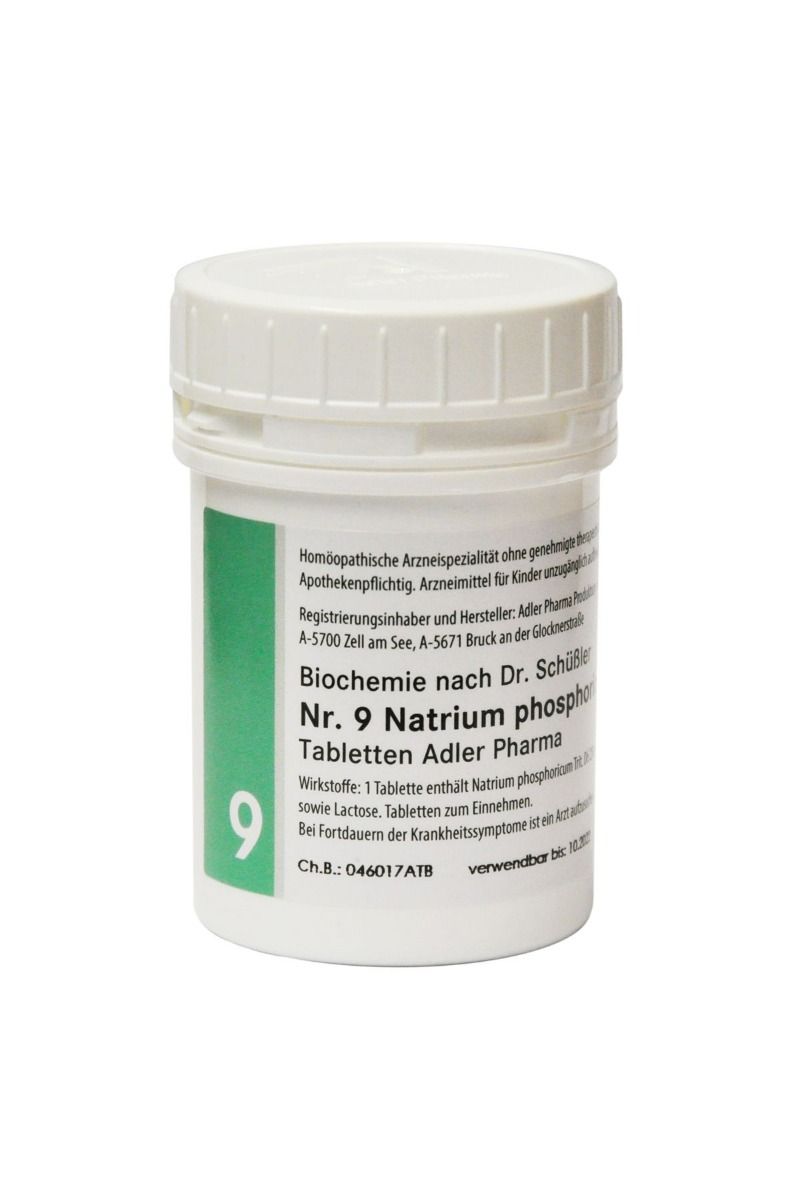 Schüssler Salz 9 Natrium phosphoricum D 6 Adler