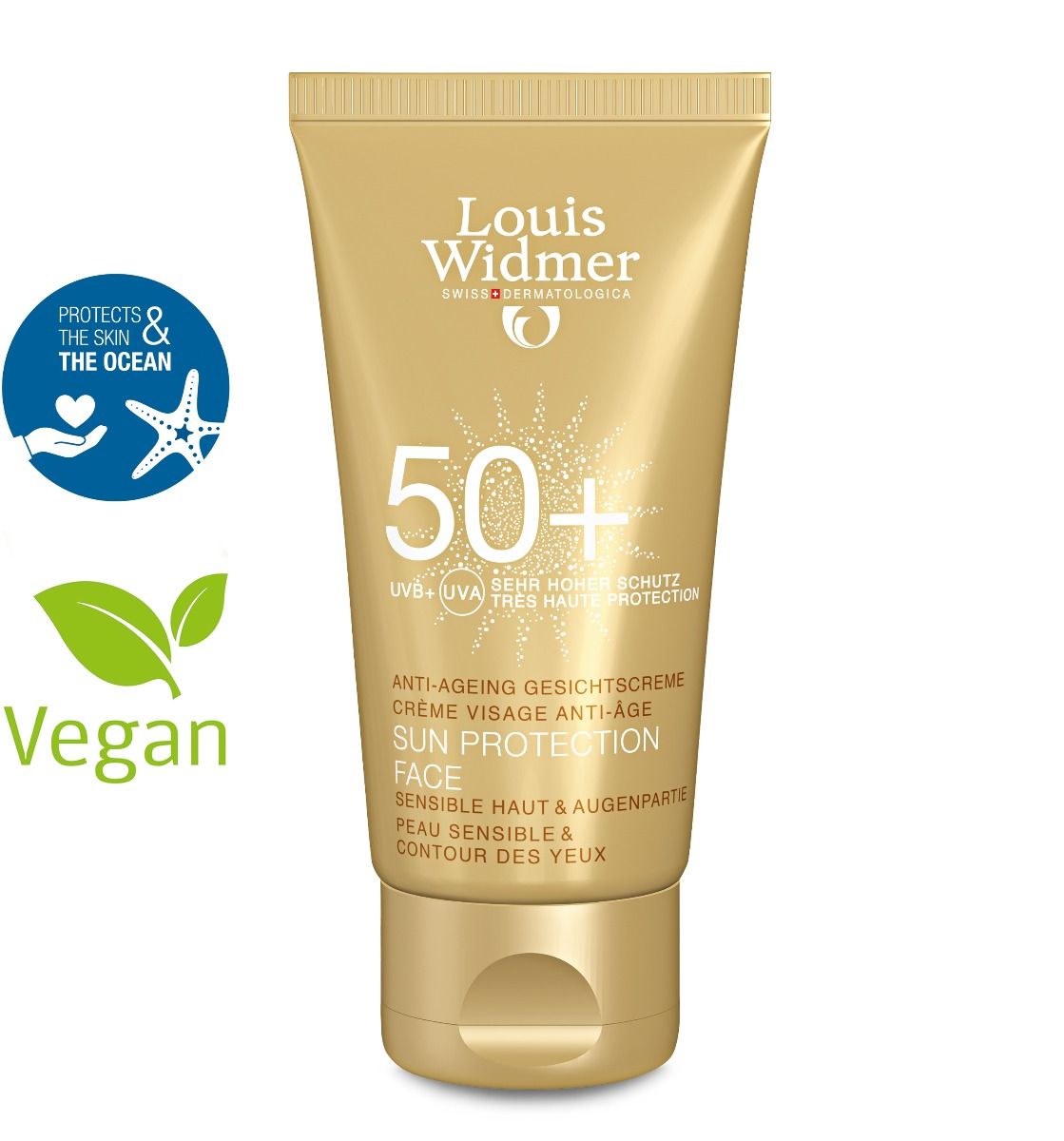 LOUISE WIDMDER Sun Protection Face 50+ Sonnencreme Ohne Parfum
