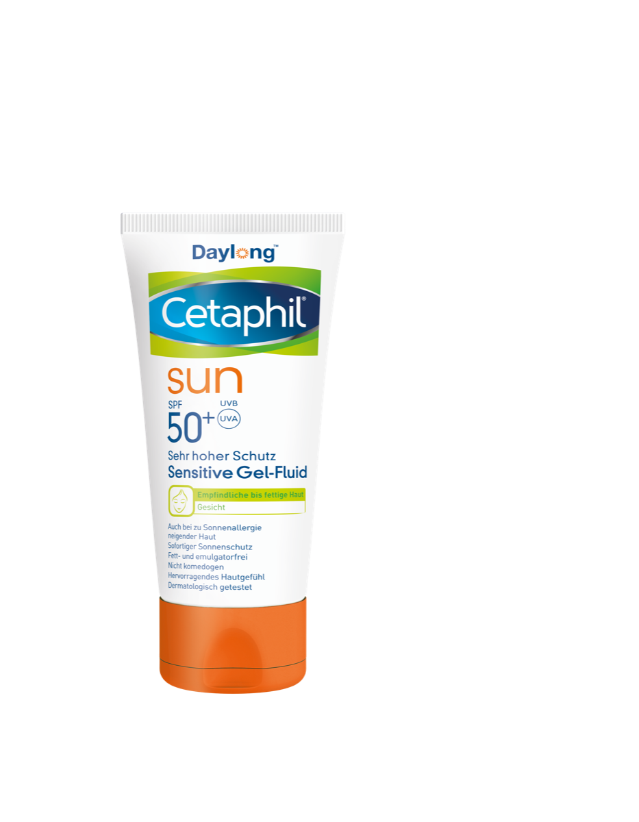 CETAPHIL Sun Daylong™ Sensitive Gel-Fluid Gesicht SPF50+