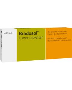 BRADOSOL Lutschtabletten 40Stück