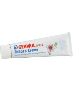 GEHWOL  Fußdeo-Creme  Beseitigung von starkem Fußgeruch.  Mit Manuka-Extrakt für 24-Stunden-Frische