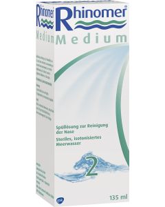 RHINOMER Nasenbefeuchtung 2 medium 135ml