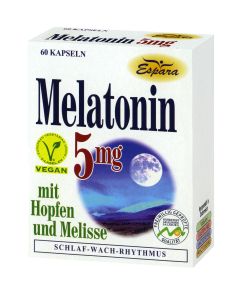 Espara Melatonin 5mg Kapseln 60Stück