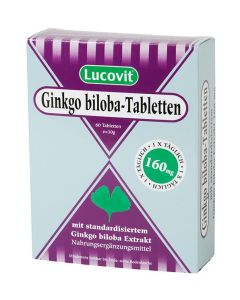 LUCOVIT GINKGO BIL 160MG TBL