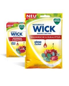 Wick Wildkirsche & Eukalyptus ohne Zucker