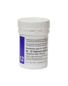 Schüssler Salz 12 Calcium sulfuricum D6 Adler