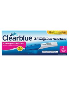 CLEARBLUE Schwangerschaftstest mit Wochenbestimmung