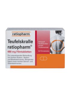 Teufelskralle ratiopharm® 480 mg Filmtabletten