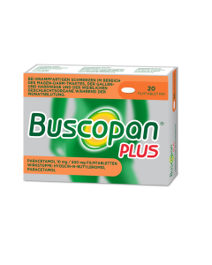 Buscopan® plus Paracetamol 10 mg/ 500 mg Filmtabletten