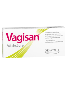 VAGISAN Milchsäure vaginal Zäpfchen