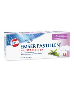 EMSER Pastillen ZUCKERFREI +SALBEI 30Stück