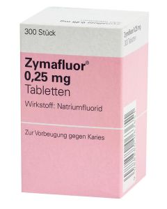 ZYMAFLUOR TBL 0,25MG