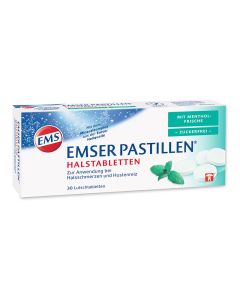 EMSER Pastillen ZUCKERFREI +MINZFRISCHE 30Stück