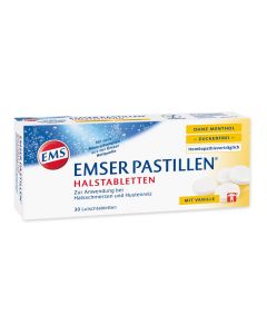 EMSER Pastillen ZUCKERFREI +VANILLE 30Stück