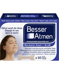 BESSER ATMEN STR BEIGE GR.