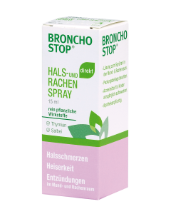 Bronchostop direkt Hals- und Rachenspray