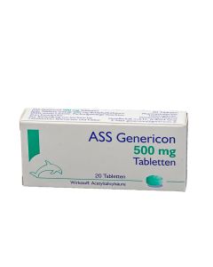 ASS GEN TBL 500MG