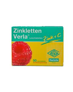 Zinkletten Verla Lutschtabletten Himbeer