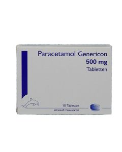 PARACETAMOL GEN TBL 500MG