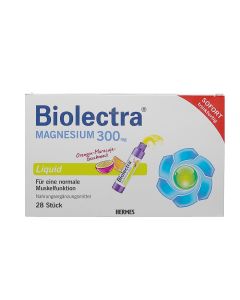 BIOLECTRA Magnesium Liquid 300mg 28Stück