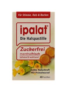 IPALAT Halspastillen zuckerfrei 40Stück