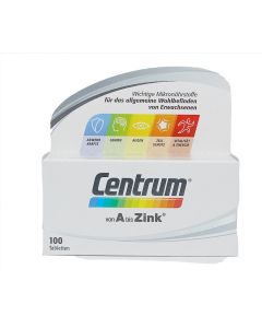 CENTRUM A-ZINK Tabletten 30Stück