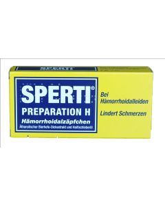 SPERTI PREPARATION H SUPP