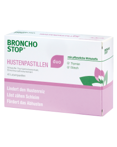 Bronchostop duo Hustenpastillen