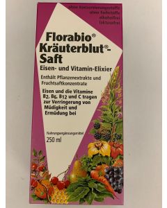 KRÄUTER BLUTSAFT Florabio 250ml