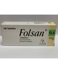 FOLSAN TBL 0,4MG