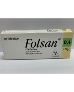 FOLSAN TBL 0,4MG